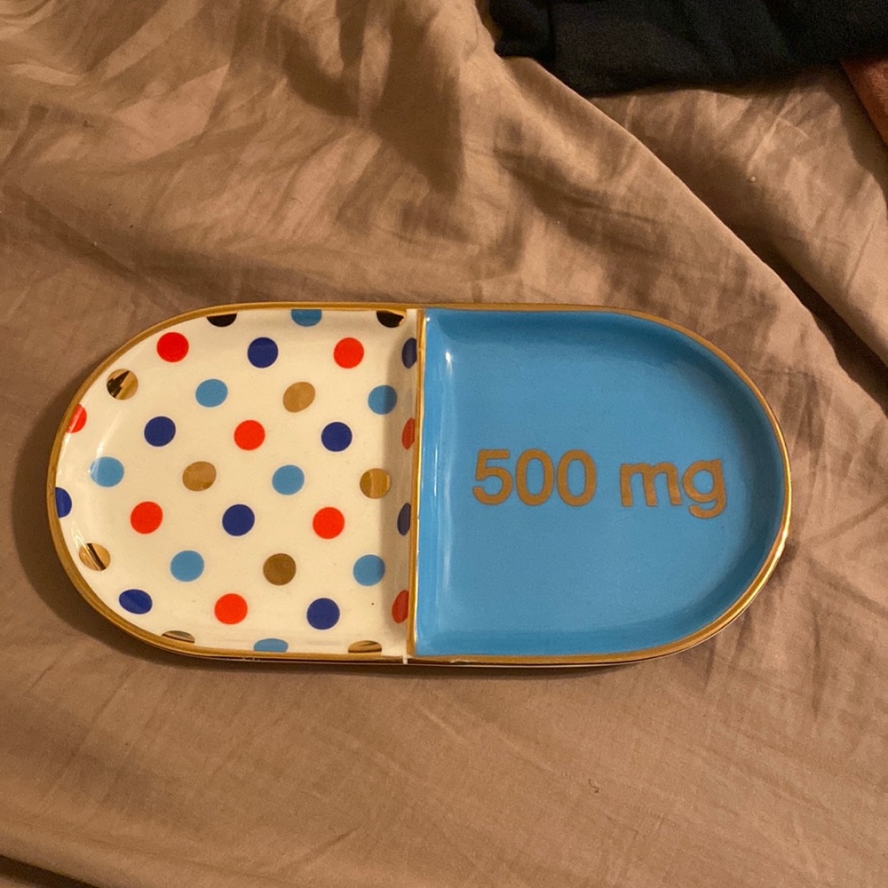 Jonathan Adler pill dish.